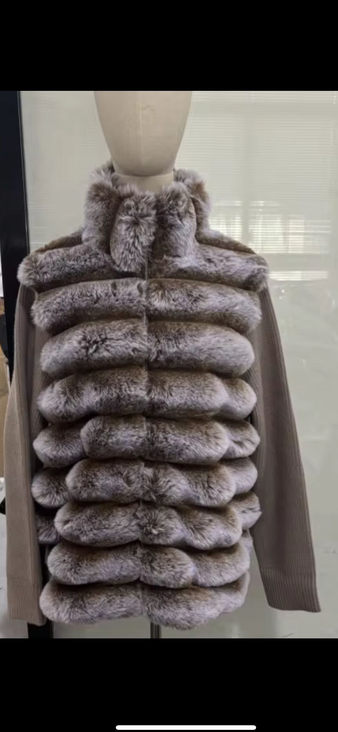 Faux Fur Plush Short Coat