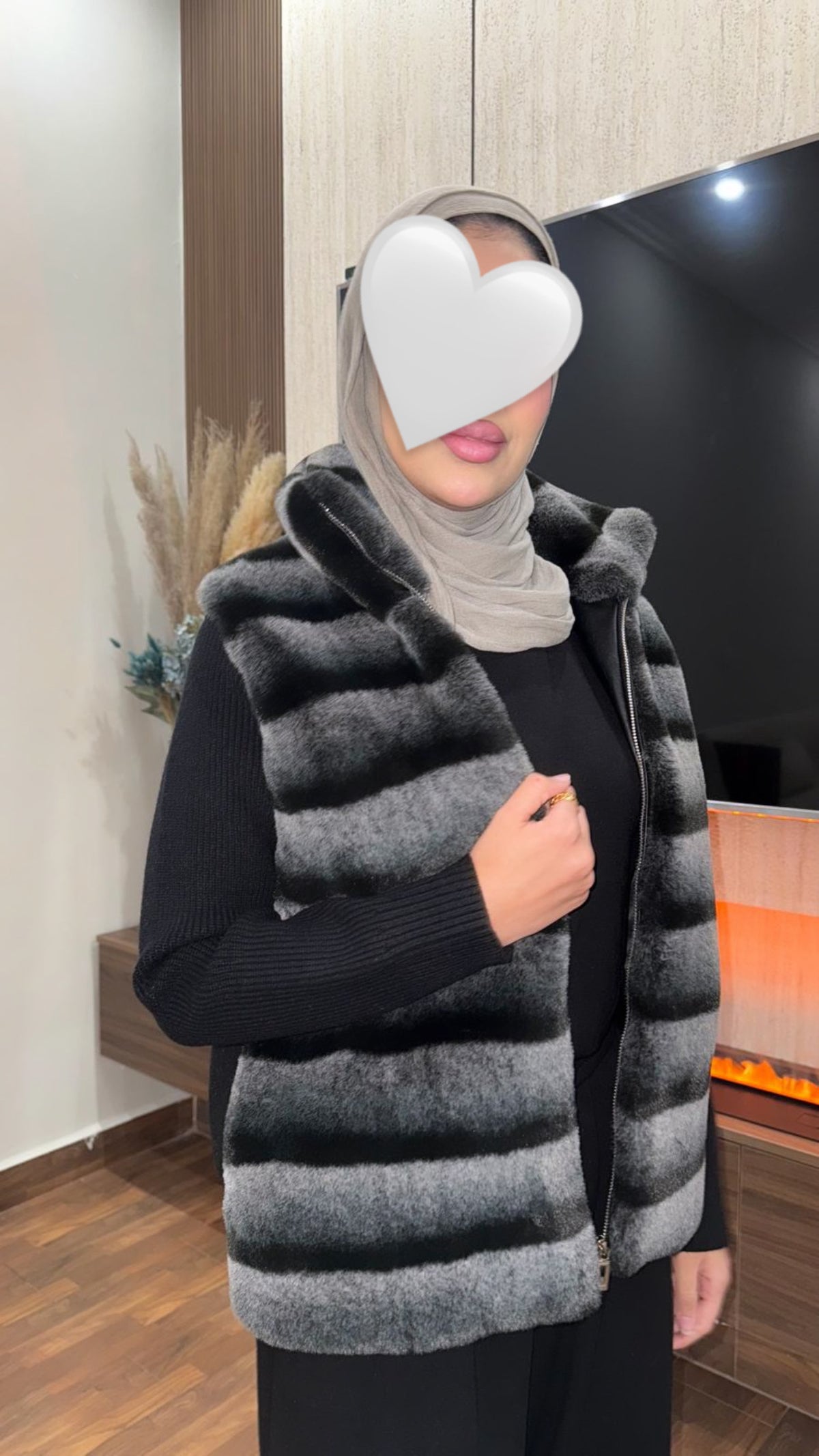 Faux Fur Plush Short Coat