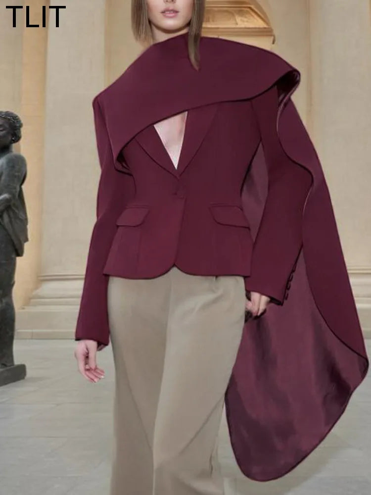 Long Sleeve Slimming Coats