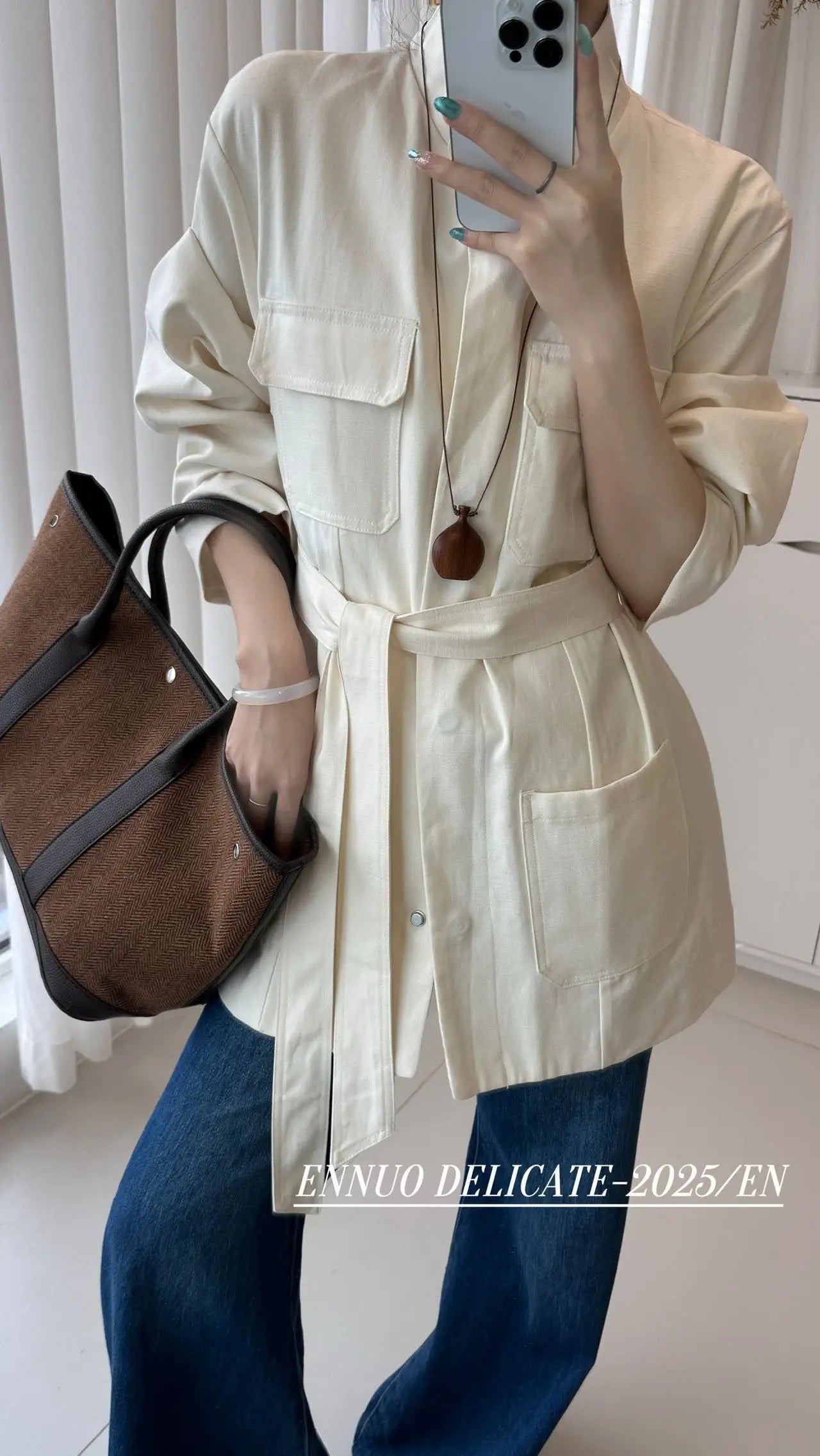 New Jacket Design Pocket Casual Coats