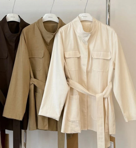 New Jacket Design Pocket Casual Coats