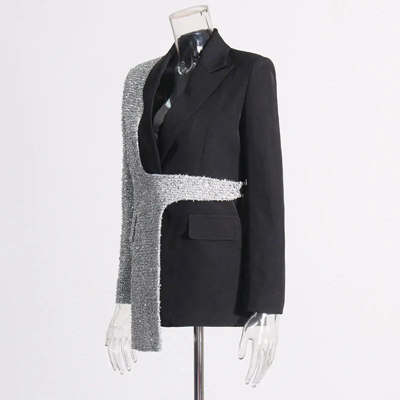 Winter New Color Spliced Jacket