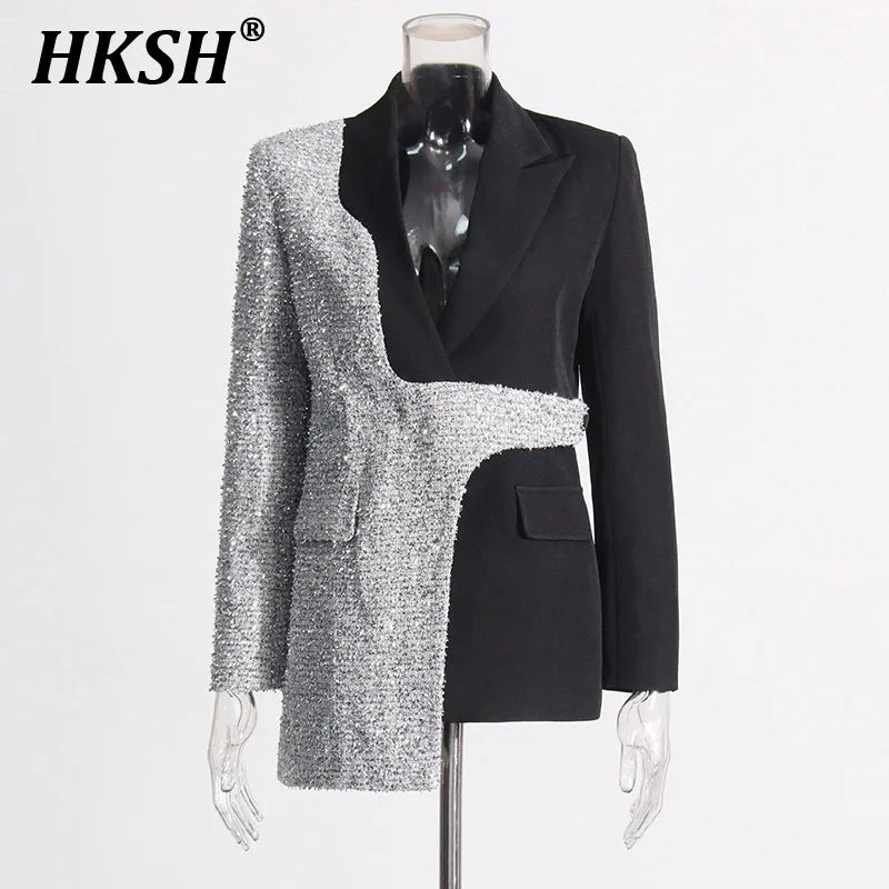 Winter New Color Spliced Jacket