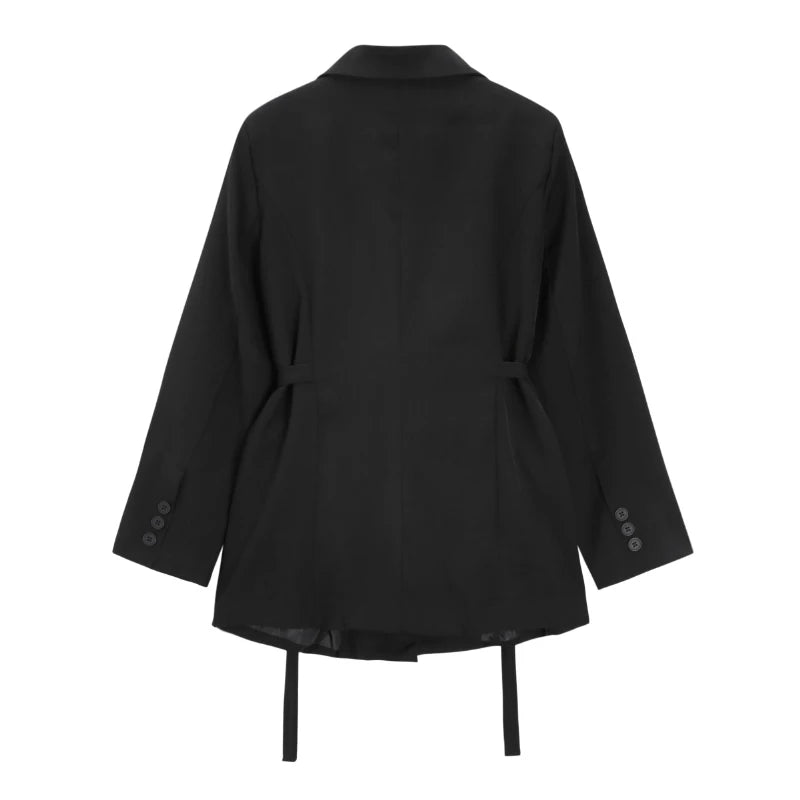 Lace-up Casual Blazer
