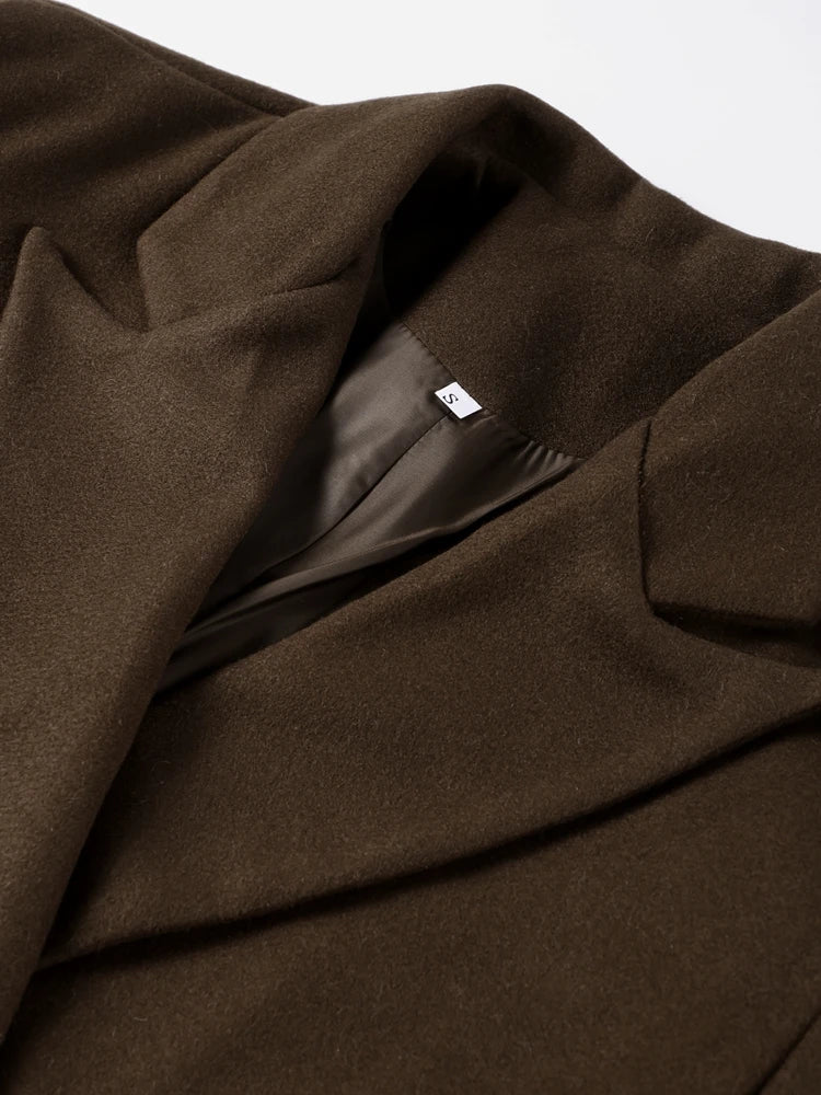 Long Coats Vintage Brown