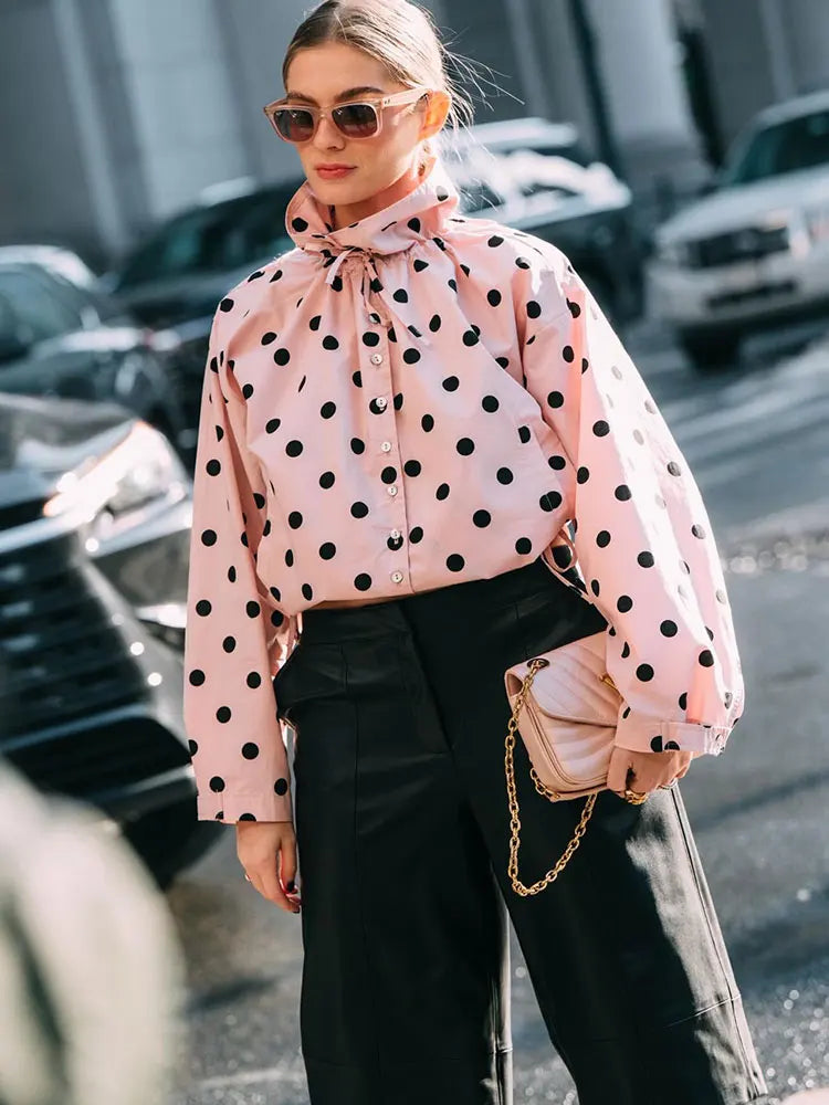 Polka Dot Pink Jackets
