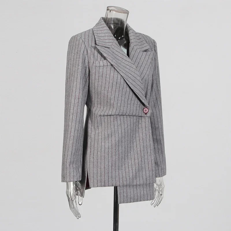 Winter  Gray Blazer