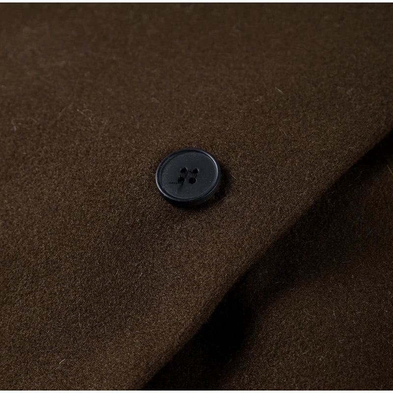 Long Coats Vintage Brown