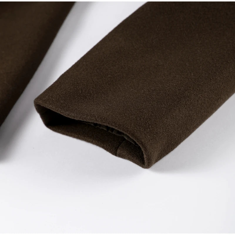 Long Coats Vintage Brown