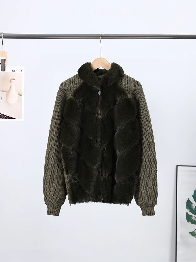 Faux Fur Plush Short Coat