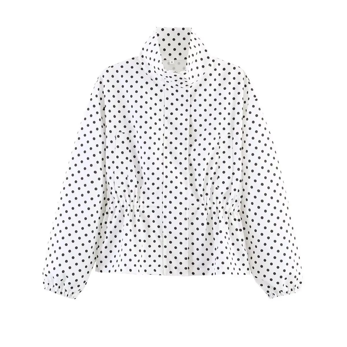 Polka Dot Waist Jacket
