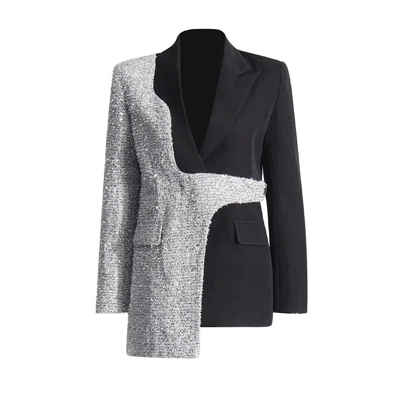 Winter New Color Spliced Jacket