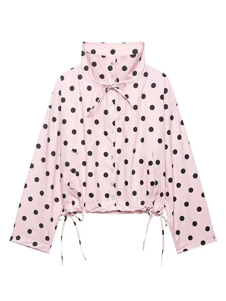 Polka Dot Pink Jackets